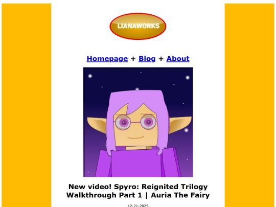 blogpages/newvideo screenshot