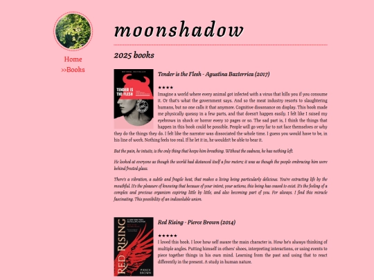books screenshot