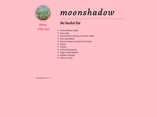 lists screenshot