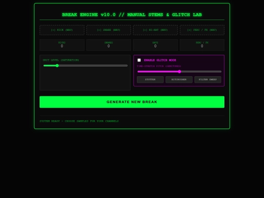 breaks12 screenshot
