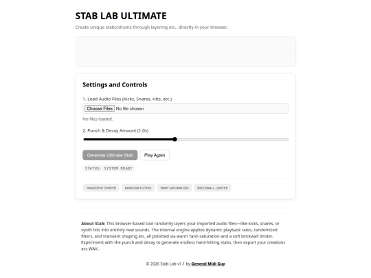 stablab screenshot