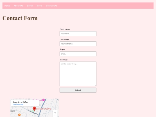 contact screenshot