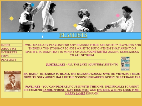 playlists screenshot