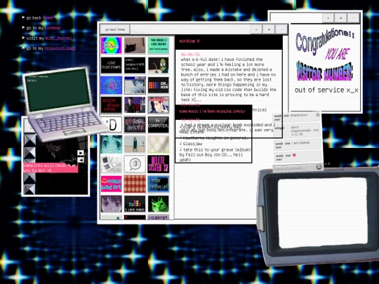 blog screenshot