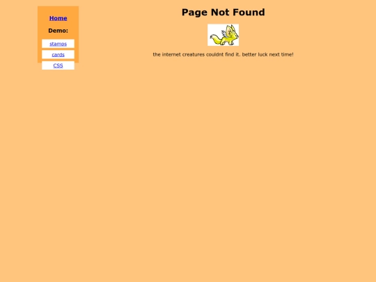 not_found screenshot