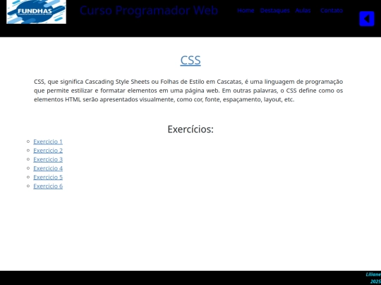 aulascss screenshot