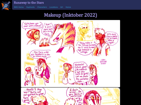 Art/RttS/Comics/Makeup screenshot