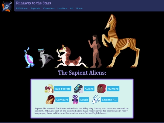 RunawayToTheStars/Sophonts screenshot