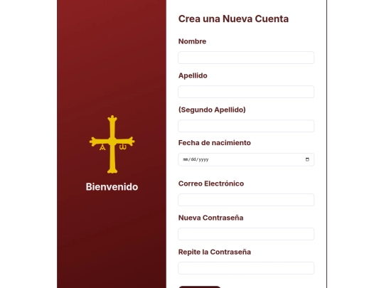 proyectoFormulario/formulario screenshot