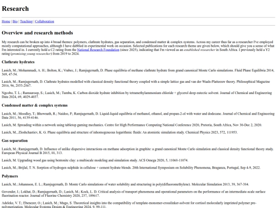 research screenshot