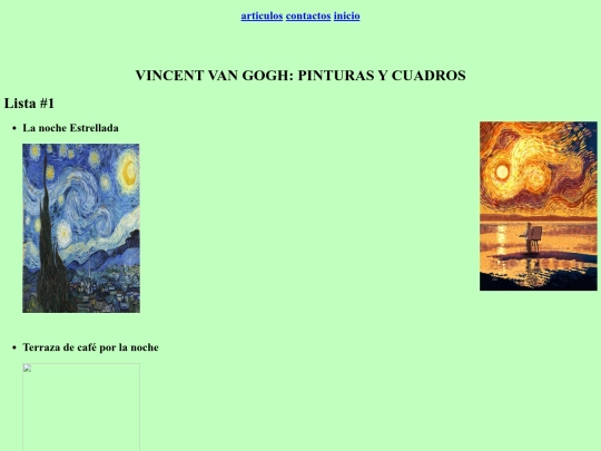 articulos screenshot