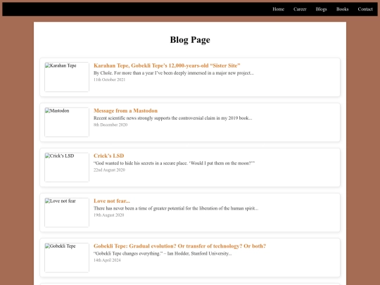 blog screenshot
