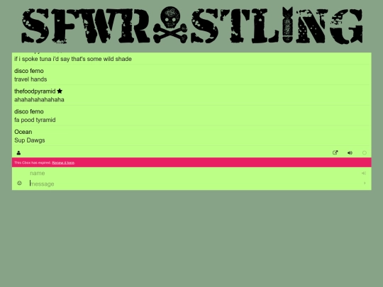 chat screenshot