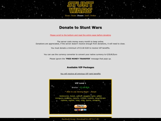 donate screenshot