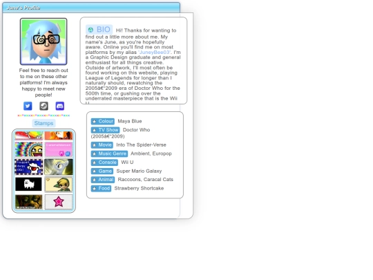 aboutme screenshot