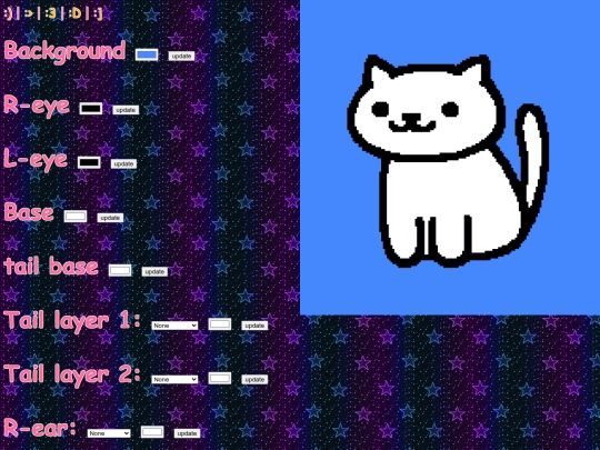 cat/creator screenshot