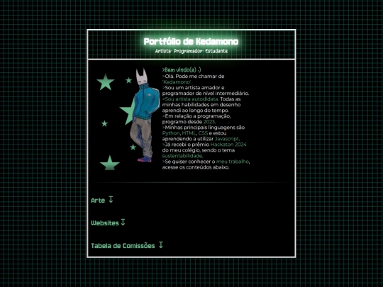 portifolio screenshot