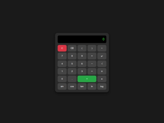 calculator screenshot