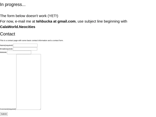 form screenshot
