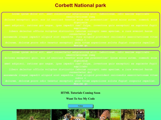 Corbett National Park screenshot