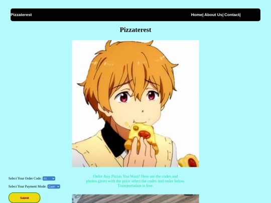 Pizzaterest screenshot
