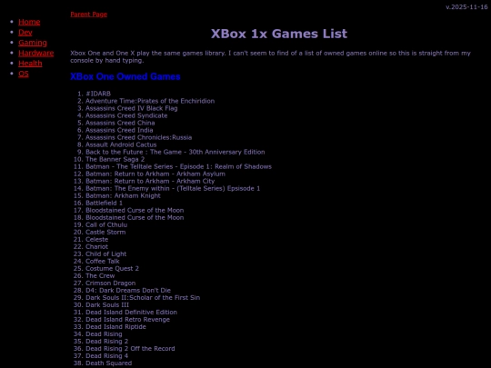 gaming/consoles/xbox/xbox1x/gameslist screenshot