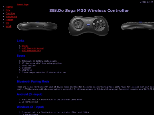 gaming/controllers/m30 screenshot