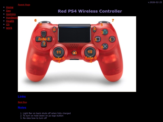 gaming/controllers/redps4wireless screenshot