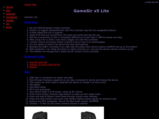 gaming/emu/android/controllers/gamesirX5Lite screenshot