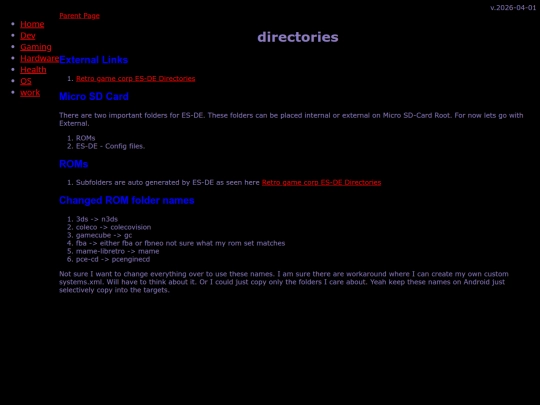 gaming/emu/android/esde/directories screenshot