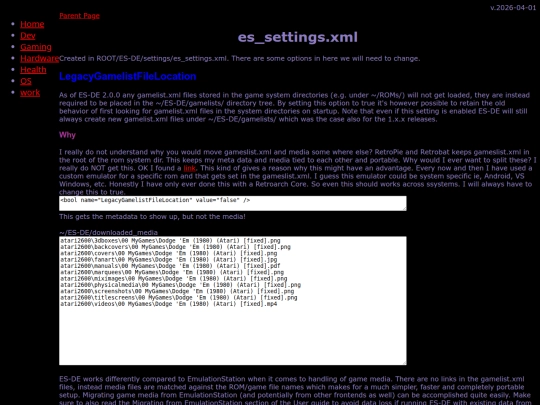 gaming/emu/android/esde/es_settings screenshot