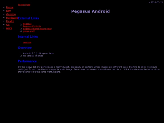 gaming/emu/android/pegasus screenshot