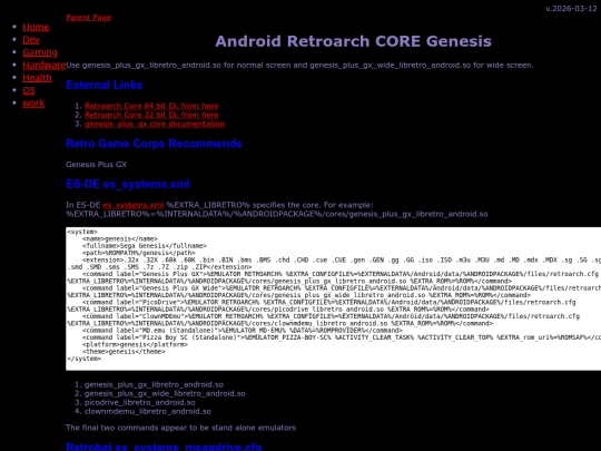 gaming/emu/android/retroarch/cores/genesis screenshot
