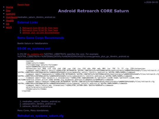 gaming/emu/android/retroarch/cores/saturn screenshot