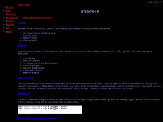 gaming/emu/android/retroarch/shaders screenshot