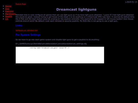 gaming/emu/dreamcast/lightguns screenshot