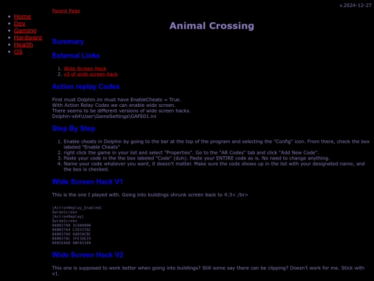 gaming/emu/gamecube/animal_crossing/wide_screen_hack screenshot