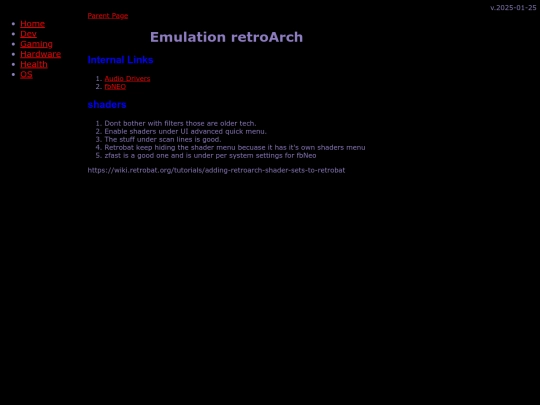 gaming/emu/retroArch screenshot