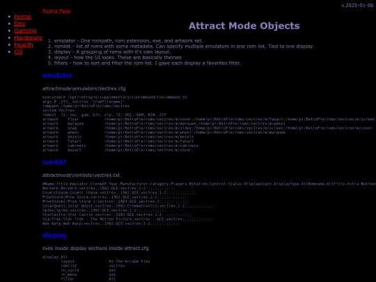 gaming/emu/windows/attract/objects screenshot