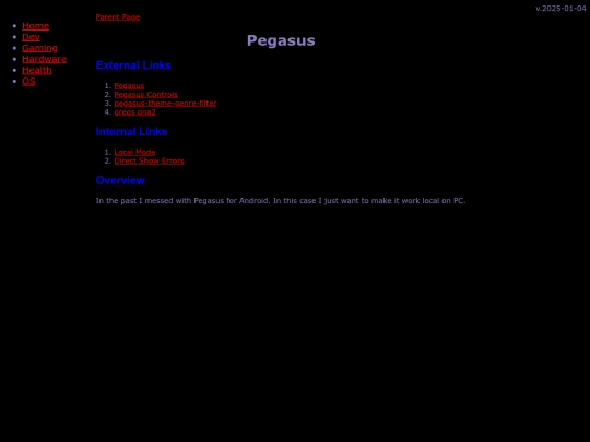 gaming/emu/windows/pegasus screenshot