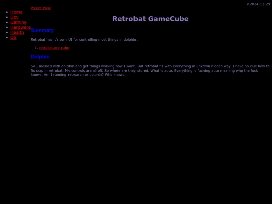 gaming/emu/windows/retrobat/gamecube screenshot
