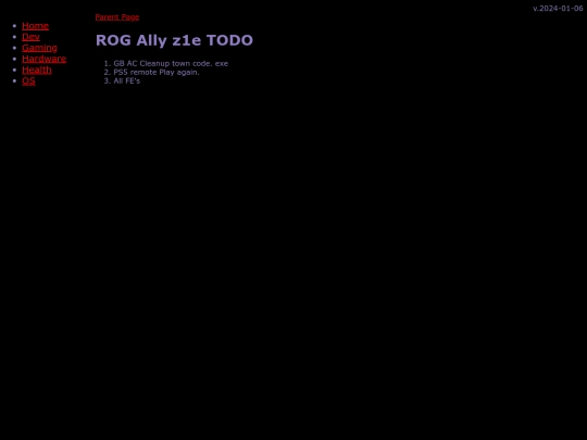 gaming/handhelds/Allyz1e/todo screenshot