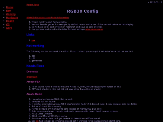 gaming/handhelds/RGB30/config screenshot