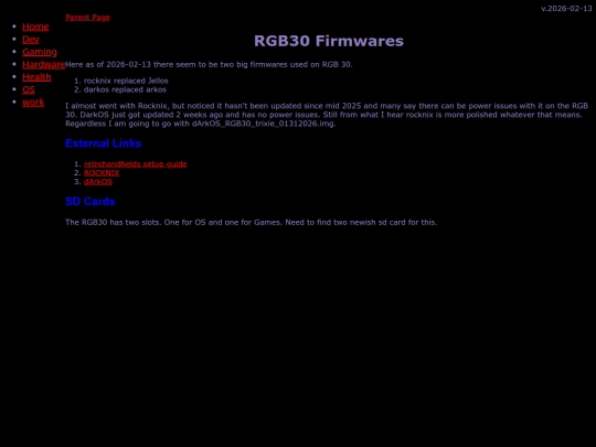 gaming/handhelds/RGB30/firmware screenshot