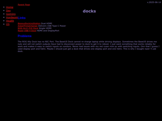 hardware/Docks/Docks screenshot
