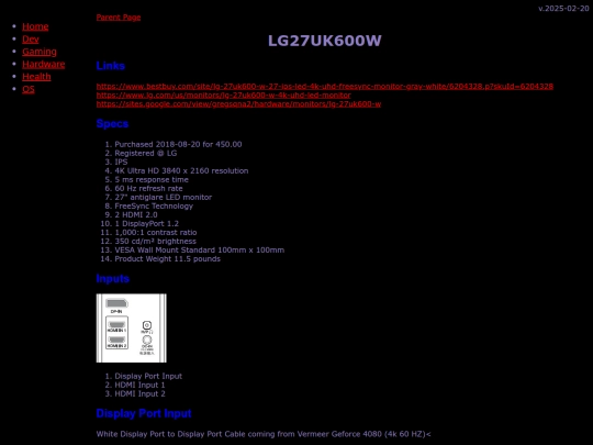 hardware/Monitors/LG27UK600W screenshot