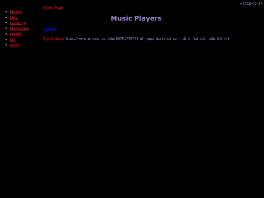 hardware/MusicPlayers/MusicPlayers screenshot