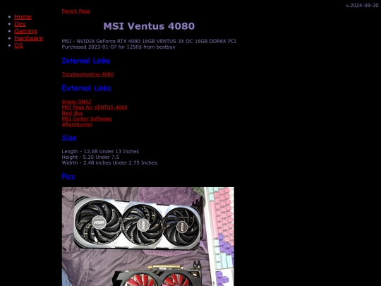 hardware/gpu/MSIVentus4080 screenshot
