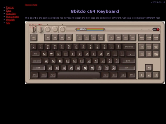 hardware/keyboards/8bitdoRetroc64 screenshot
