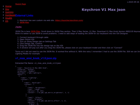 hardware/keyboards/keychron/json screenshot
